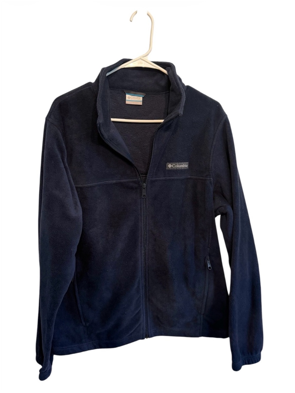 Columbia Men’s Navy Fleece Full-Zip Jacket